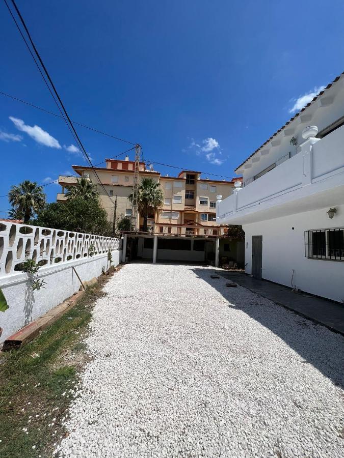 Chalet Denia Playa Primera Linea Eksteriør billede