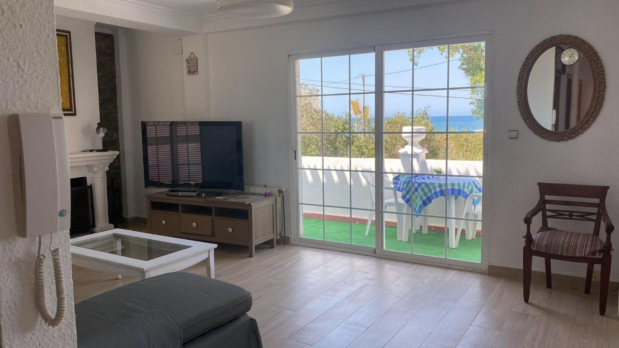 Chalet Denia Playa Primera Linea Eksteriør billede