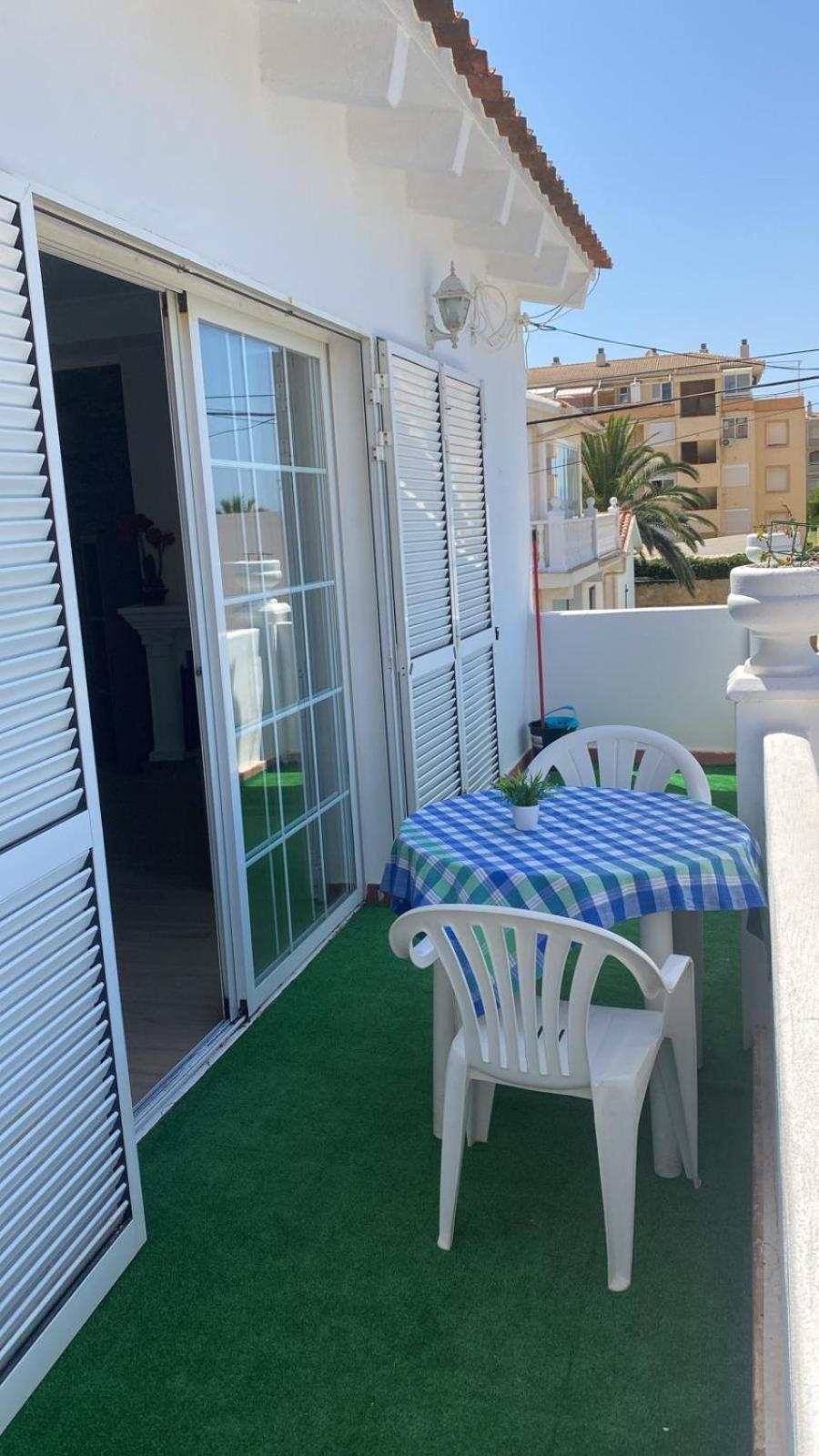 Chalet Denia Playa Primera Linea Eksteriør billede